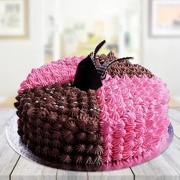 Designer Choco Strawberry Cake
